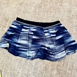 Adidas Monochrome Striped Skirt